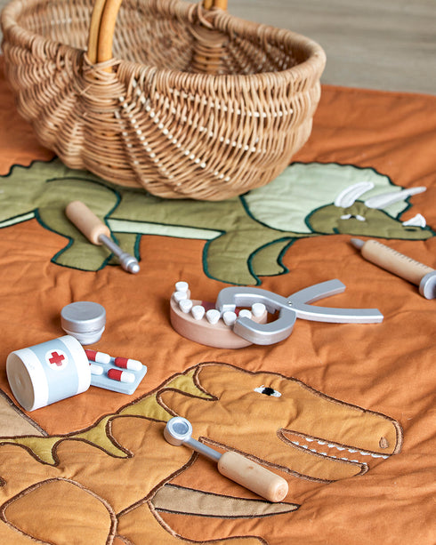 BLOOMINGVILLE MINI - Eleo Wooden Dentist Play Set
